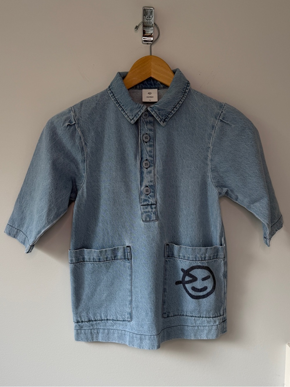 Wynken Girls Denim Dress Size 4yr